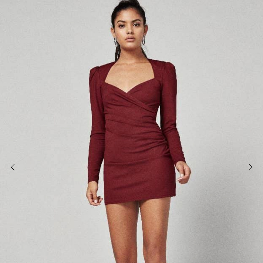 Reformation Dress -Garnet Sz S